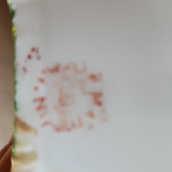 Lusterware Birds on a Fence Made in Japan Ceramic Vase 3 1/2" x 4" vinta… - Picture 4 of 12